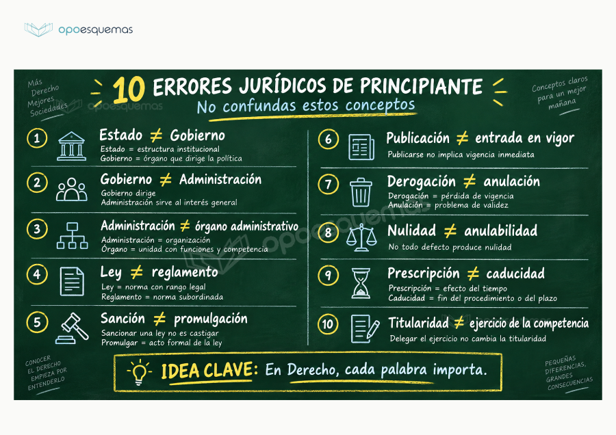 Página del esquema "10 errores jurídicos de principiante que debes evitar"
