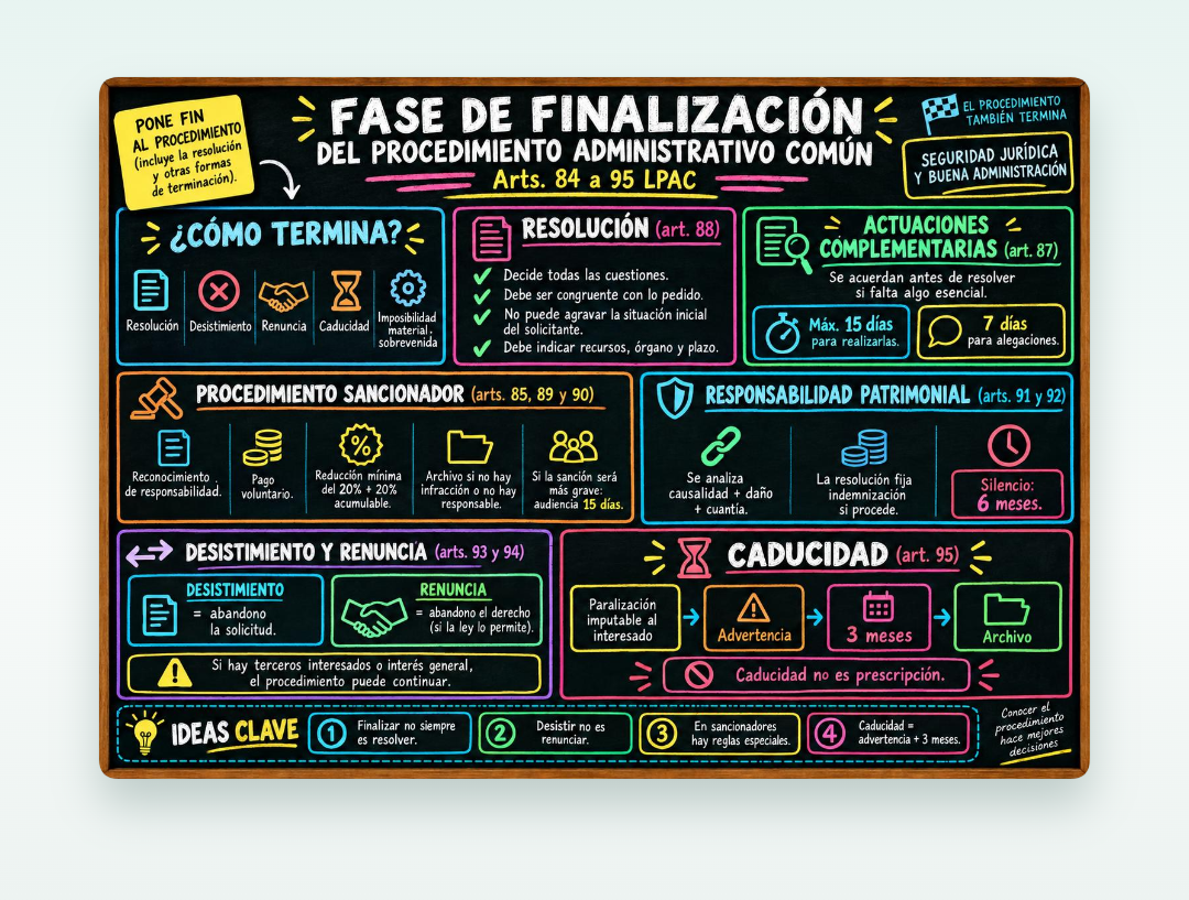 Vista previa del PDF "La fase de finalización del procedimiento administrativo"