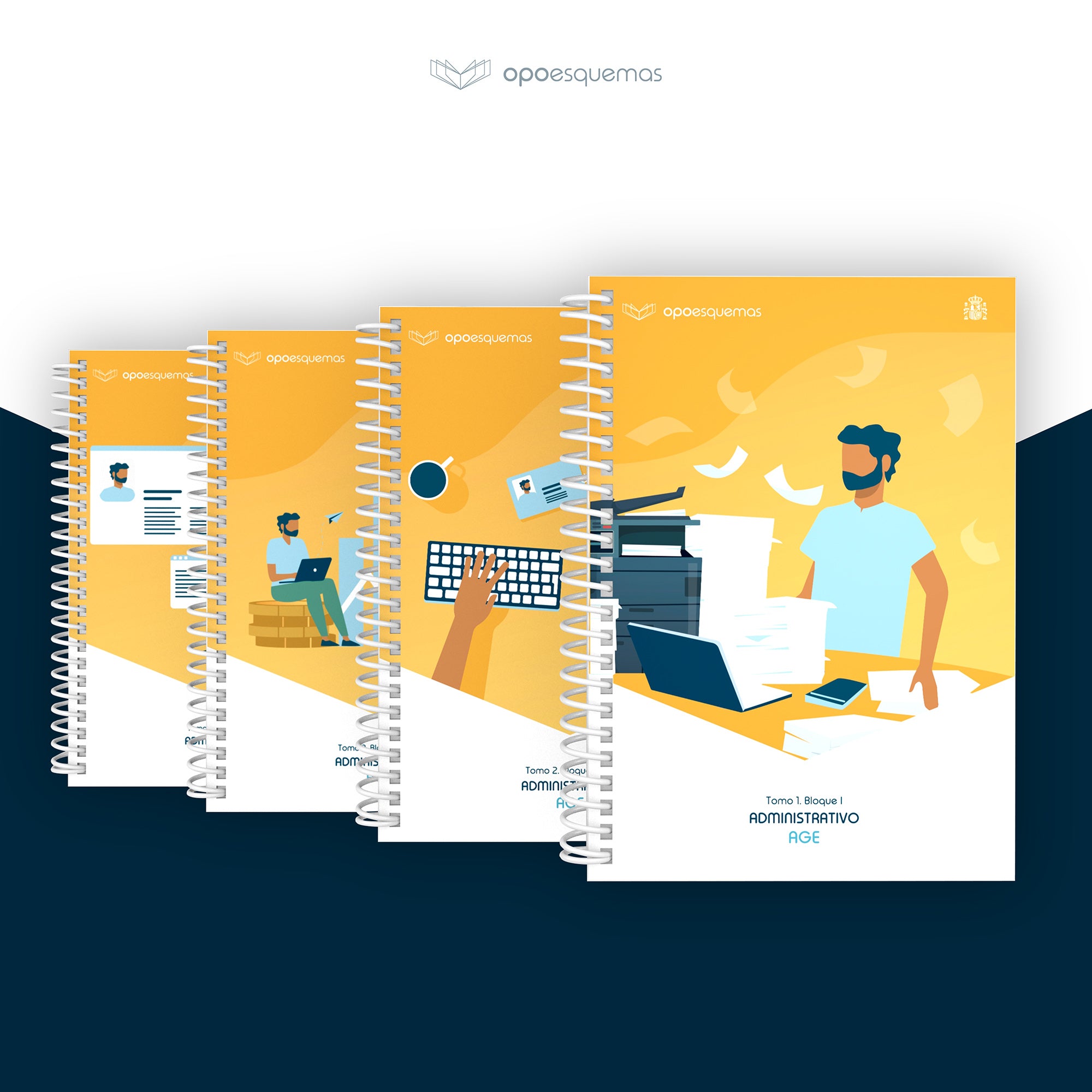 Portada de Temario oficial AGE - Administrativo 2027 (PDF)