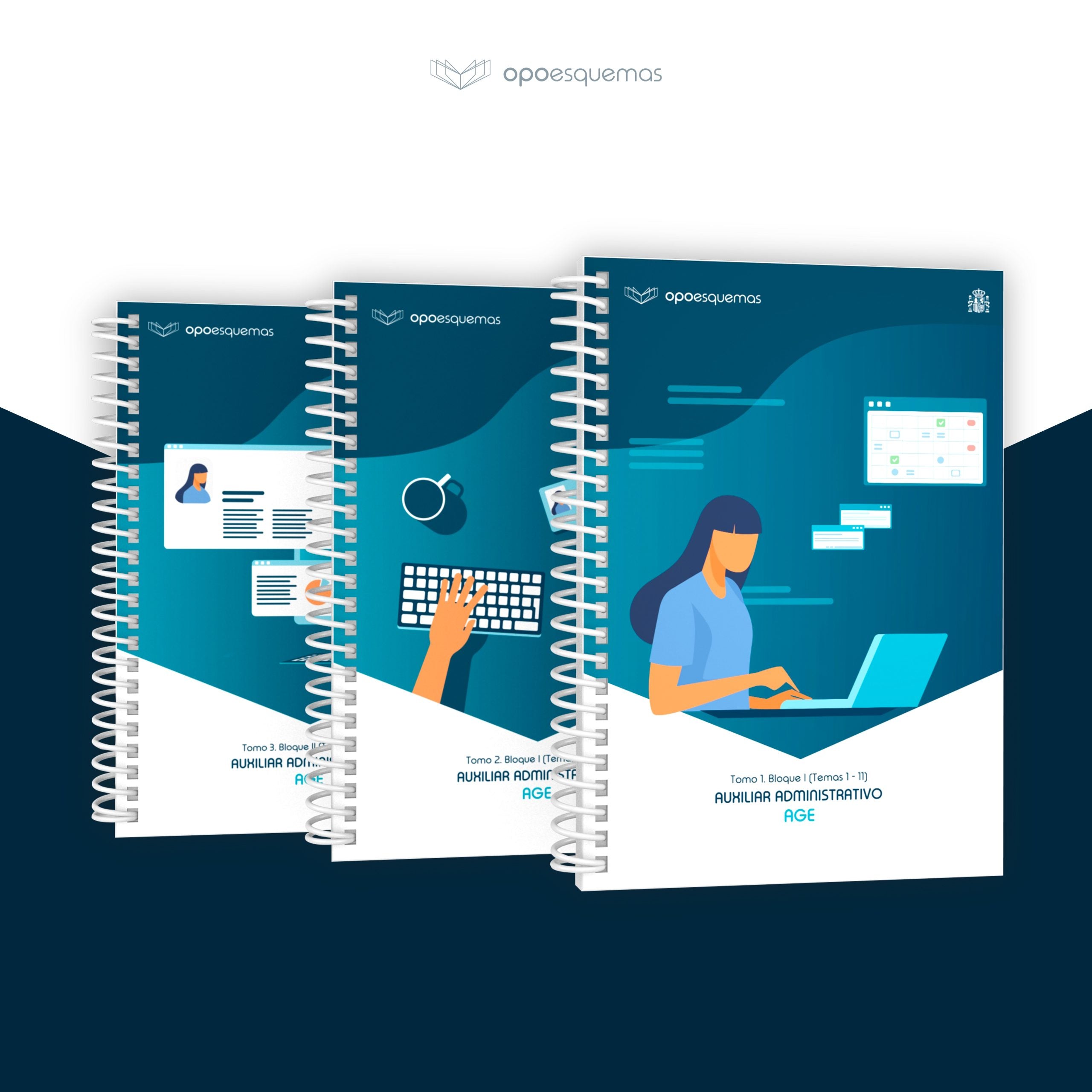 Portada de Temario oficial AGE Auxiliar Administrativo 2027 (PDF)