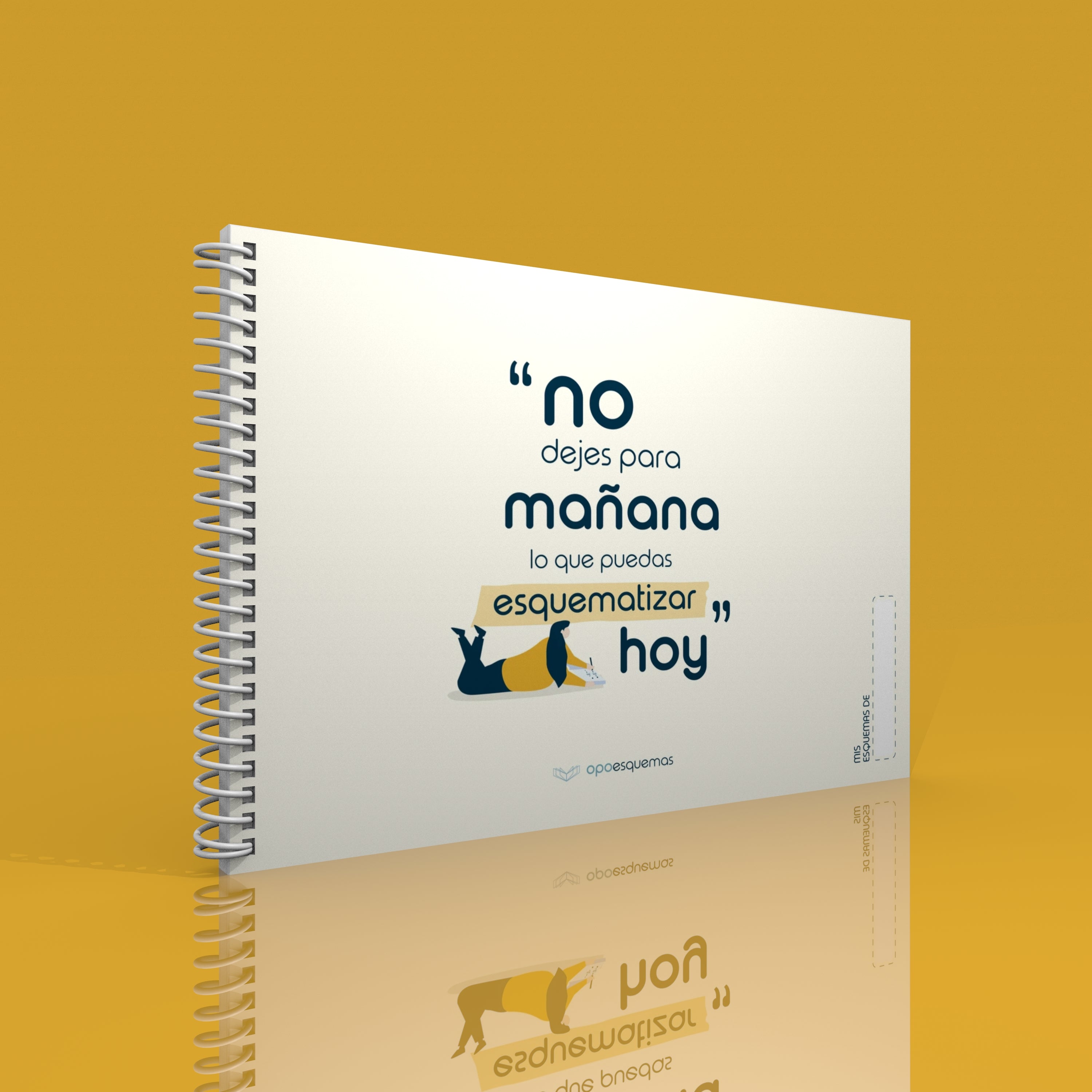 Página interior 1 del Libreta OpoEsquemas (LOE)