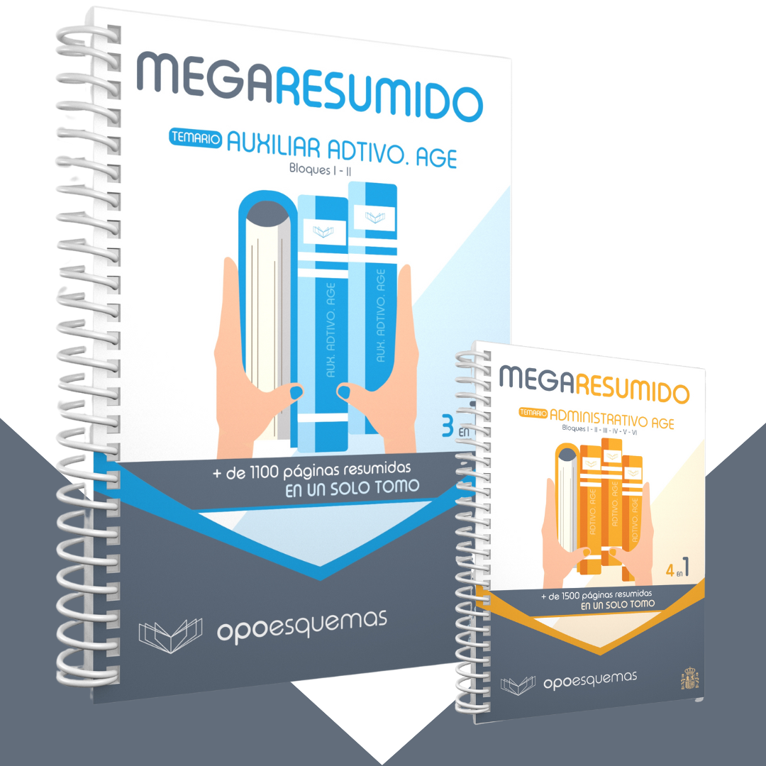 Portada de MEGARESUMIDO Auxiliar Administrativo del Estado (Formato PDF)