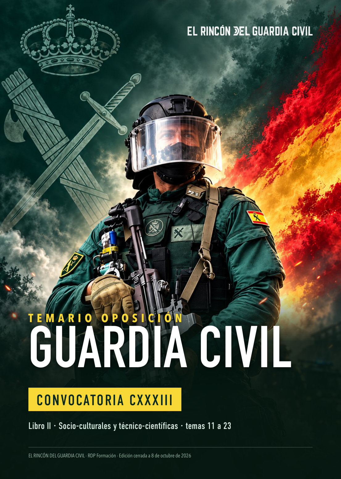 Página interior 1 del Temario Oposición Guardia Civil 2027